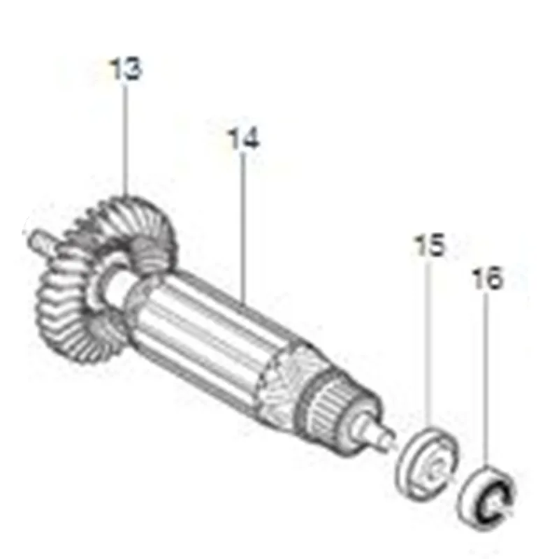 AC220 240V MAKITA 518559 8 ротор якорь электродвигателя для PJ7000 ротора|Электрические дрели| |