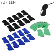 Головной убор для гольф-клуба, 10 шт., неопреновый головной убор для гольф-клуба, железный головной убор, защитный головной убор, набор с окном, один размер, подходит для всех утюгов, клубов