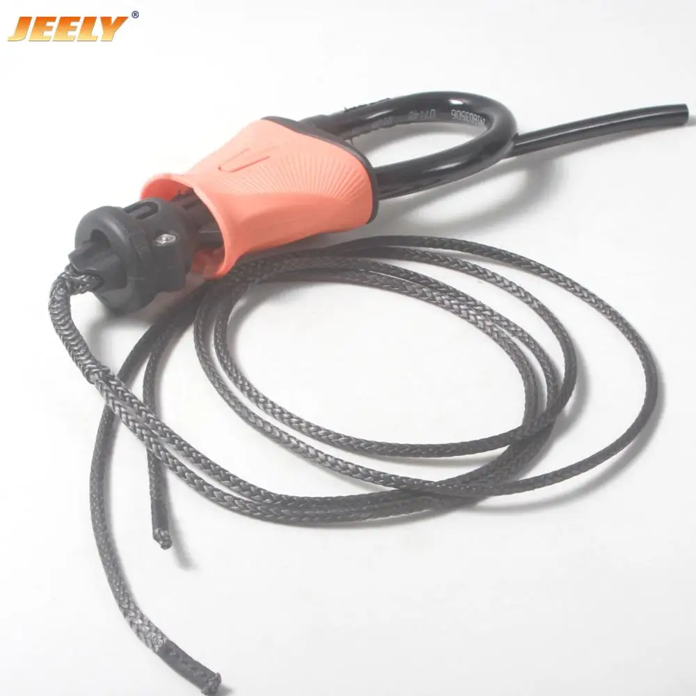 Jeely БЫСТРОРАЗЪЕМНАЯ система петля для цыплят QR с линией 3 175 мм 1/8 ''UHMWPE