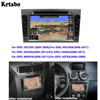 

For OPEL VECTRA/ANTARA/ZAFIRA/CORSA/MERIVA/ASTRA navigation reversing image Car Multimedia Player Touch Screen support DVD