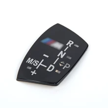 ABS Black Car Gear Shift Knob Panel Sticker For BMW X1 X3 X5 X6 M3 M5 F01 F10 F30 F35 F18 car Decorative sticker protector ABS Black Car Gear Shift Knob Panel Sticker For BMW X1 X3 X5 X6 M3 M5 F01 F10 F30 F35 F18 car Decorative sticker protector