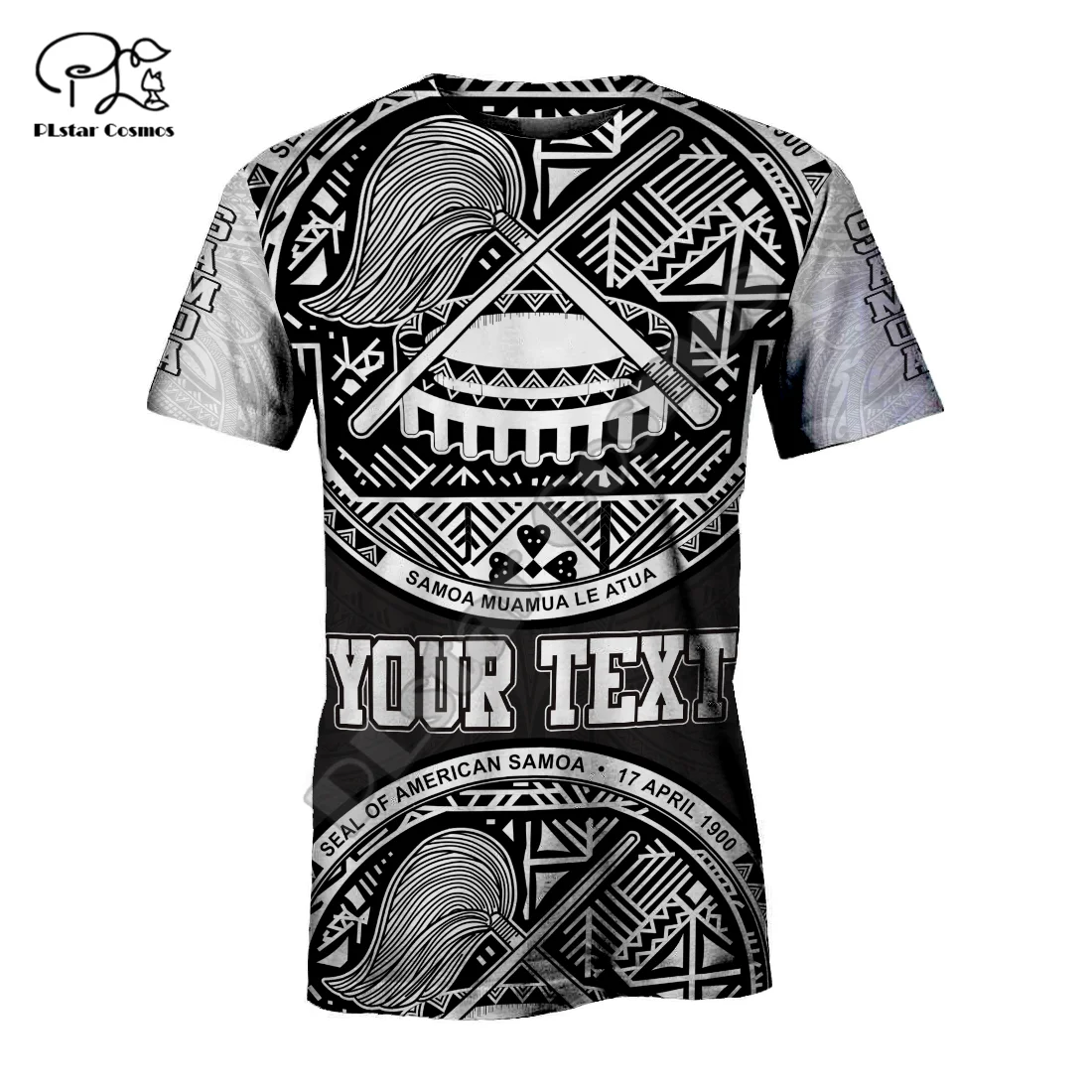

Новинка 2021, модные летние футболки PLstar Cosmos с 3D-принтом культуры Американского Самоа, футболка с коротким рукавом, Мужская/Женская Повседневная Уличная одежда S25
