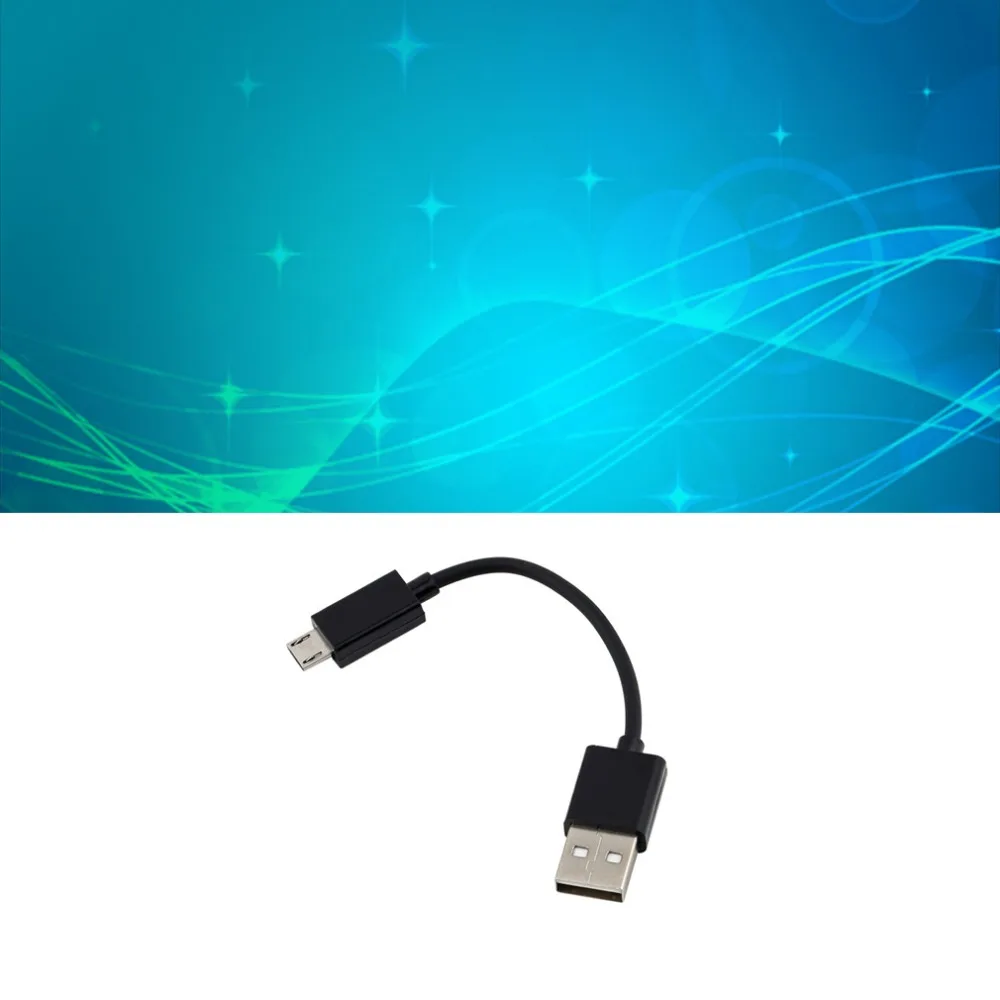 10 см USB 2,0 A к Micro B Синхронизация данных зарядный кабель шнур для ПК ноутбука
