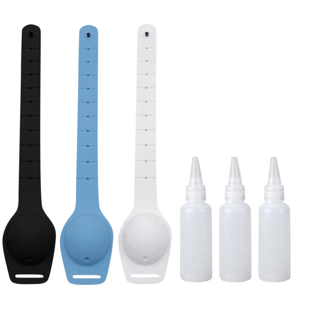 

Portable Clean Tools Wristband Hand Dispenser This Wearable Hand Sanitizer Dispenser Pumps Disinfecta Oct 22nd