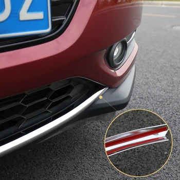

For Honda VEZEL Front And Rear Bumper Trim Strip VEZEL Modified Front Bumper Bright Strip VEZEL Anti-Collision Decoration