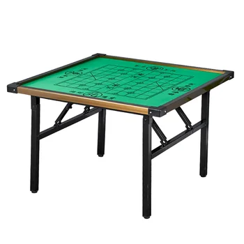 

Foldable Square Chinese Chess Table Bedroom Dining Table Dual Use Table Desk Space-saver Chess Board Games Dia 80x80