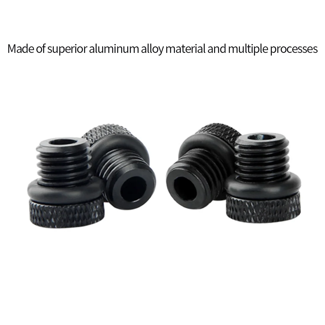 Aluminum Alloy M12 Threaded Anti-drop Pipe Cap for Dia 15mm Rod Tube Pole Accessory for DSLR Camera Follow Support Photography