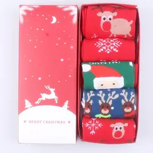 Рождественские дышащие хлопковые носки с объемным принтом для женщин; сезон весна-лето; повседневные невидимые женские удобные милые носки; Chaussette