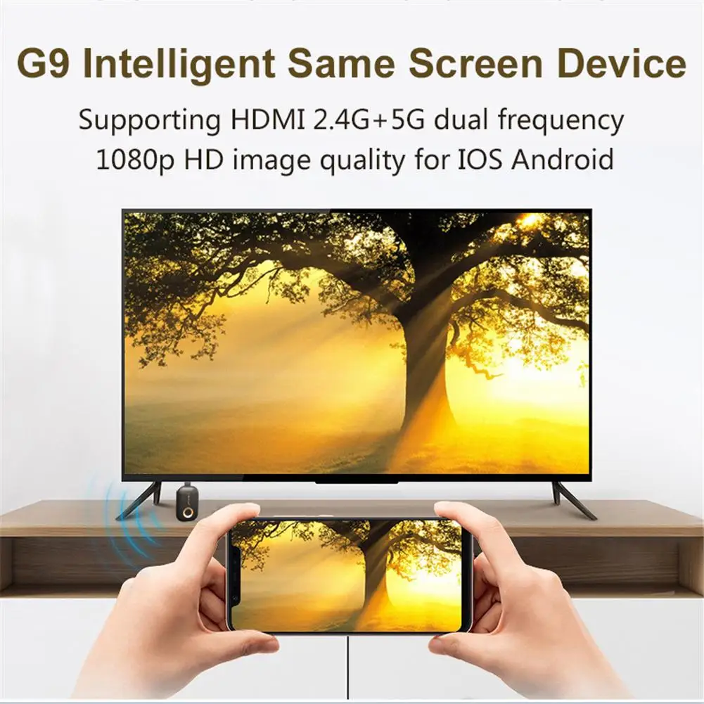 G9 2,4G/5G 4K Miracast беспроводной DLNA AirPlay HDMI tv Stick Wifi дисплей ключ приемник для IOS Android windows