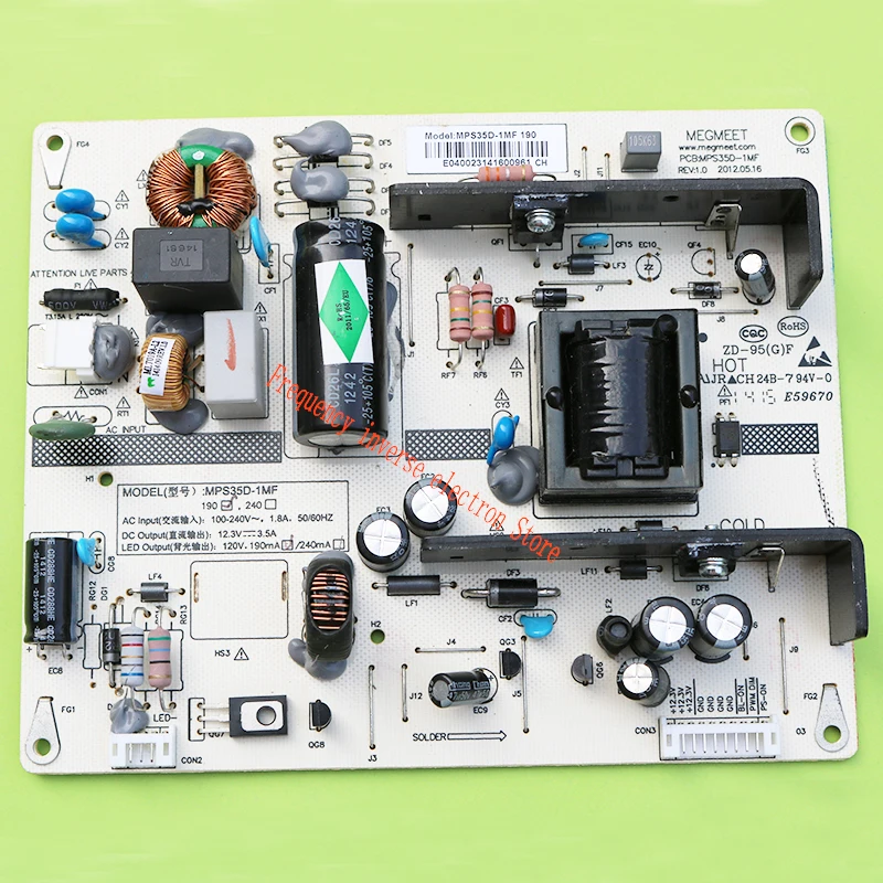 

Changhong teardown LED32B1000iC LED37B1000C power board FSPS35D/MPS35D-1MF 190 good test work
