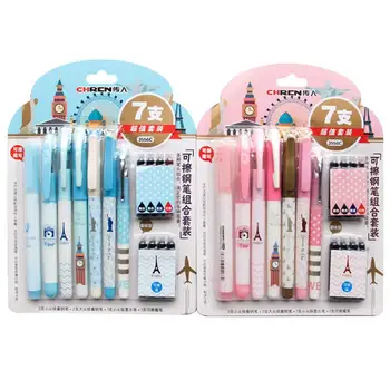

2 Sets Fountain Pens Erasable Replaceable Adorable Creative Writing Pens Pens Ink Pens Stationery for Calligraphy Office School