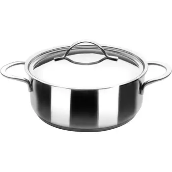 

IBILI-605022-SAUCEPAN WITH LID INOX NOAH 22 CM