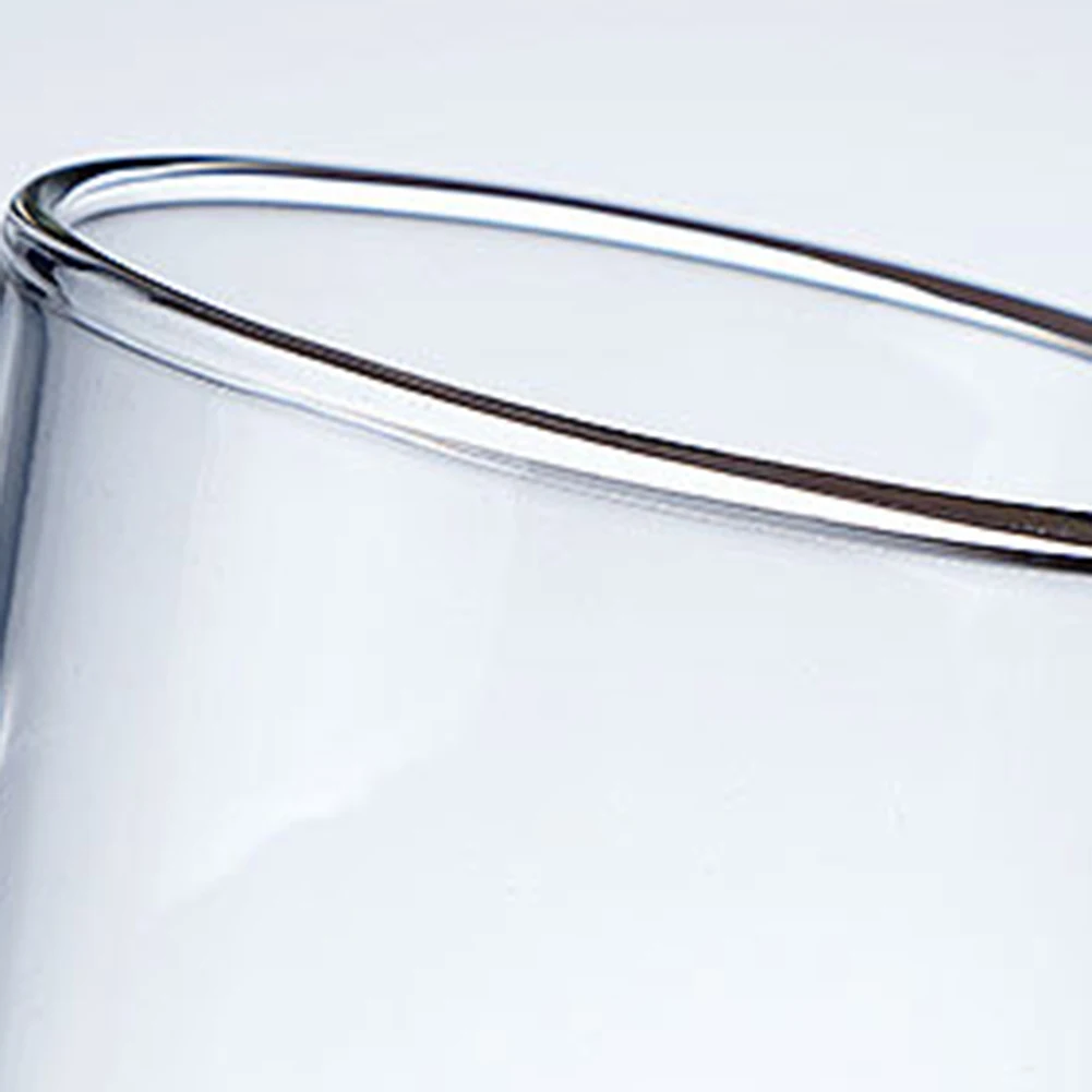 250/350/450ml прозрачный Стекло стакана воды Кофе кружка с двойными стенками Изолированные одной ручкой питьевой воды кран Стекло чашка для питья питьевой кружки вверх