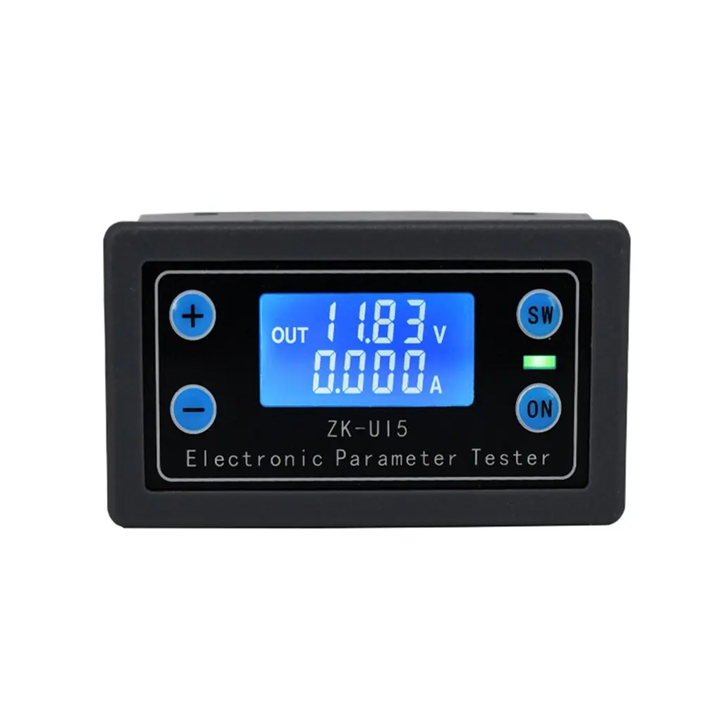 

ZK-UI5 Battery Tester Voltmeter Ammeter Electronic Monitor Charger Tester Power Capacity Meter Charge Discharge Controller Hot