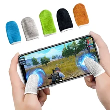 PUBG мобильный Finger Stall чувствительный игровой контроллер Sweatproof дышащий пальчиковые кроватки аксессуары для iPhone Adnroid