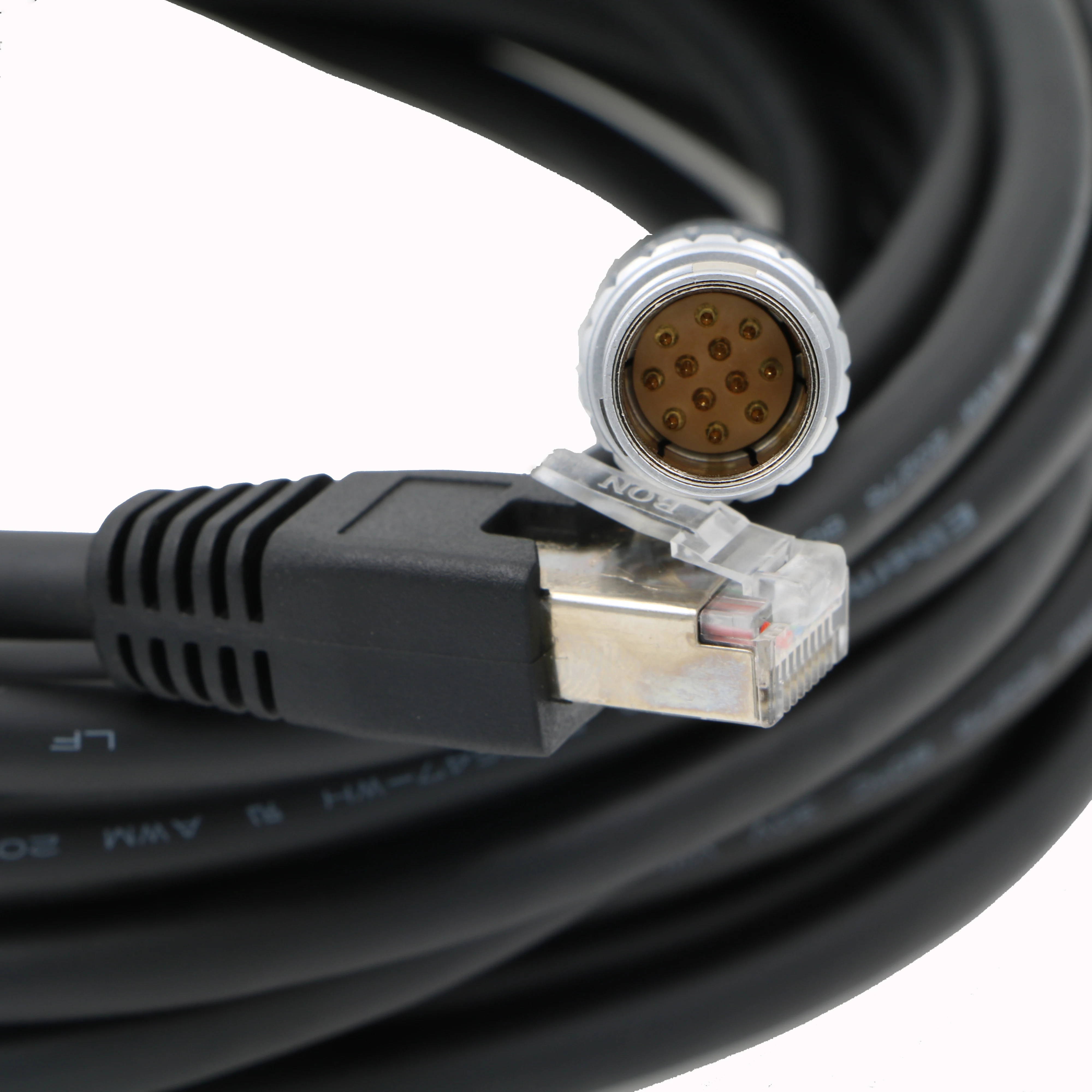 Алвин, кабели 2B 12 контактный разъем для RJ45 Ethernet-кабель для SI-2K мини Камера