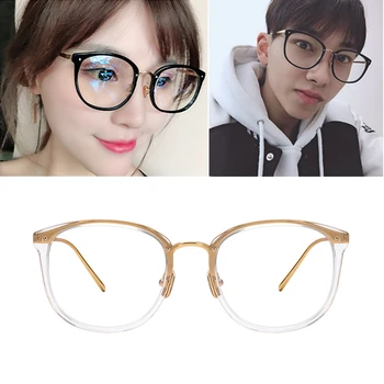 

Brand Design Retro Square Optical Prescription Glasses Frame Men Transparent Eyeglasses Women Spectacles oculos de grau