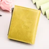 Contact's Fashion Mini Wallet Genuine Leather Wallet Women Zipper Coin Purse Quality Card Holder Small Money Bag Female Wallets ► Photo 2/6