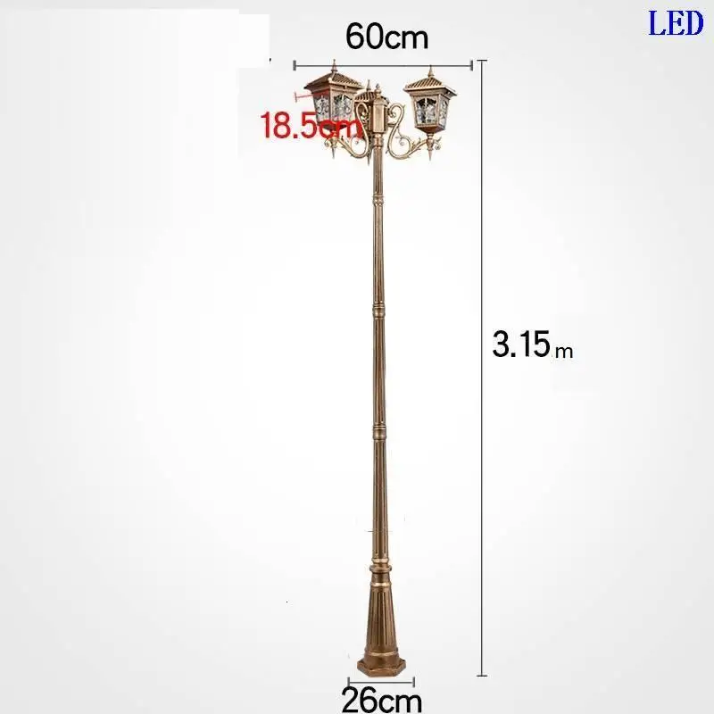 Главная Jalan Tenaga Surya Lampadaire Европейский де Рю Iluminador Жардин Farola светильник Exterieur Lampione от дорожное уличное освещение