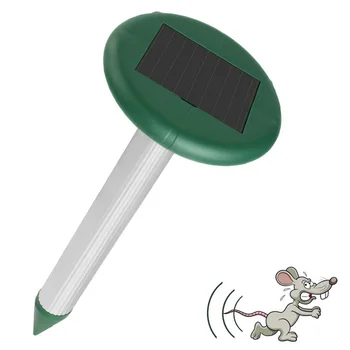 

2pcs Solar Powered Rat Mouse Repeller IP65 Birds Balcony Mole Snake Ultrasonic Wave Waterproof device