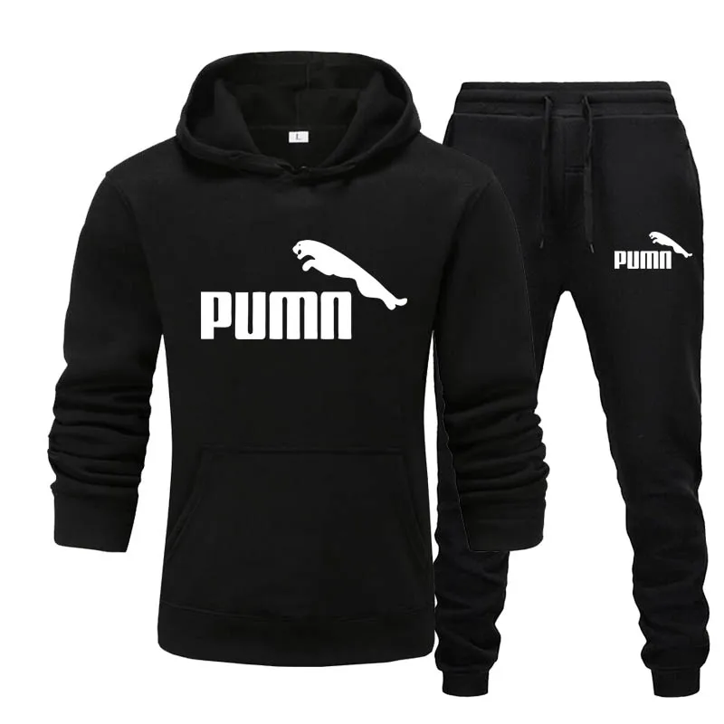 PUMBA 2020 новые модные мужские костюмы с капюшоном Брендовые спортивные для
