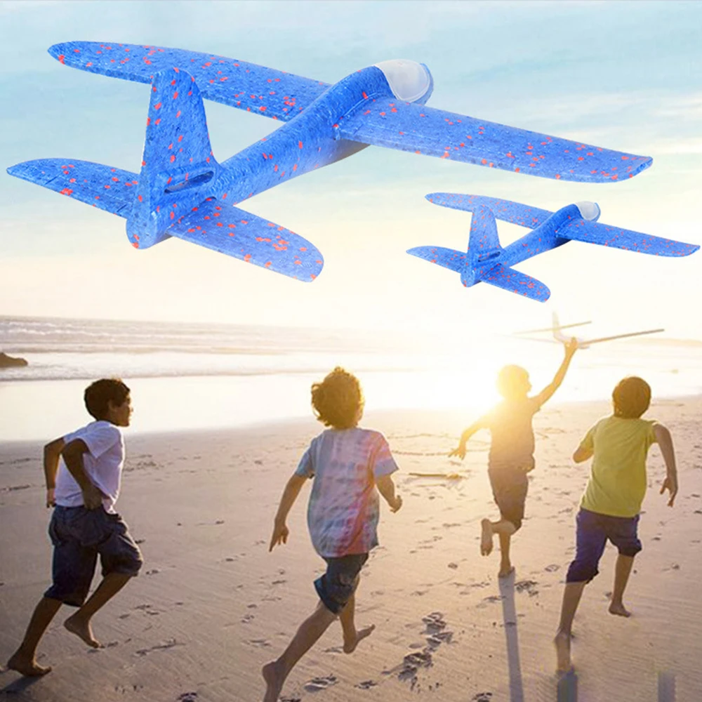 48 см DIY ручной бросок Самолет EPP Поролоновый Запуск fly планер модели самолетов