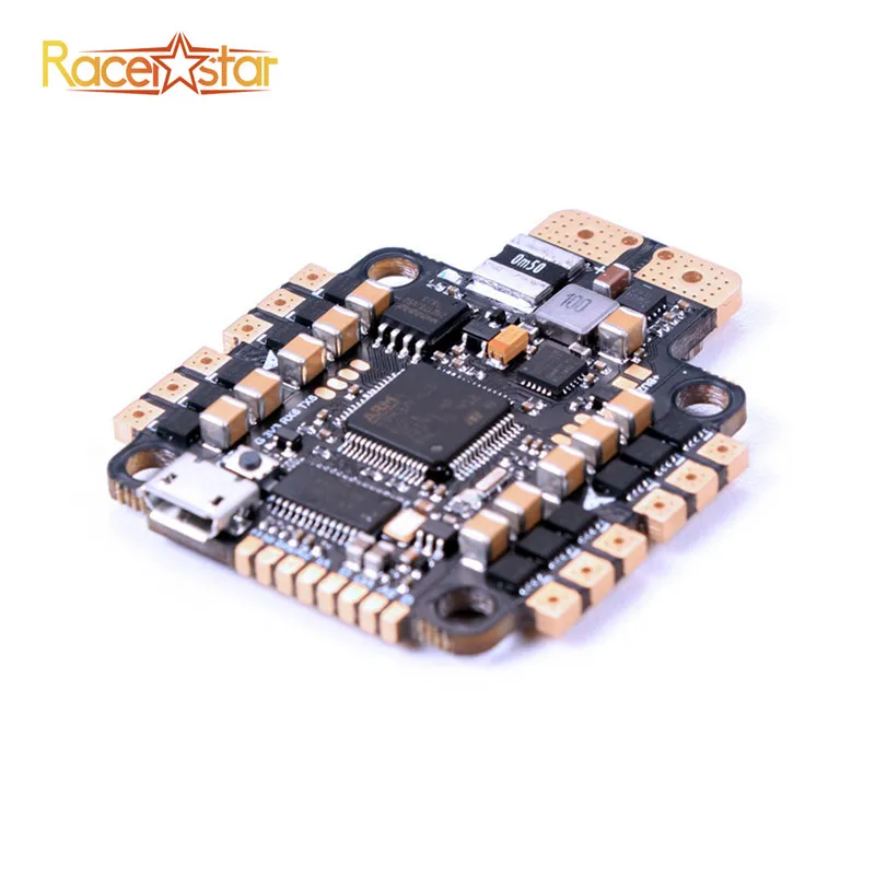 Racerstar StarF4_6S F4 OSD Контроллер полета AIO BEC Датчик тока встроенный 40A BL_S 2-6S 4в1 ESC для RC Дрон мультиротор часть