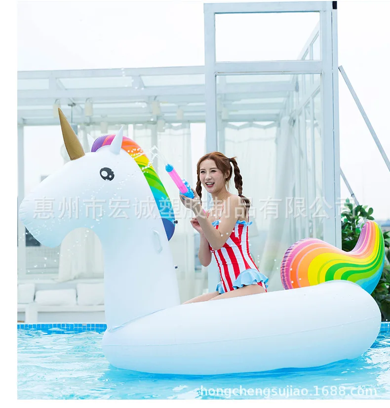 Currently Available Inflatable Unicorn Floating Row Unicorn Water Inflatable Rides Unicorn Inflatable Floating Bed Wholesale Ret