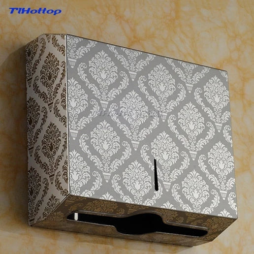 Tlhottop диспенсер для салфеток из нержавеющей стали держатель для салфеток C-Fold Tissue D бумажное полотенце аксессуары для ванной комнаты настенное крепление YJ-8673