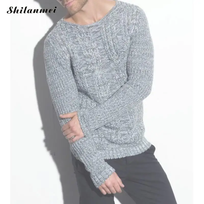 Men Cross Casual Sweater Pullovers 2019 Autumn Winter Warm Solid Color Slim Pullovers Knittedo-Neck Basic Men Pullovers XXXL Men Cross Casual Sweater Pullovers 2019 Autumn Winter Warm Solid Color Slim Pullovers Knittedo-Neck Basic Men Pullovers XXXL