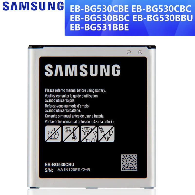 Оригинальная Аккумуляторная батарея для SAMSUNG Galaxy Grand Prime J3 2016 G5308W G530 G530H G530F G531F G530FZ