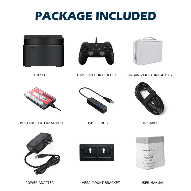 Retro Video Game Console Chuwi Super Console X PC Mini Box WIN 11 Pro and Gaming For SEGA/PS2/WII/PSP/N64 Build-in 71000+ Games