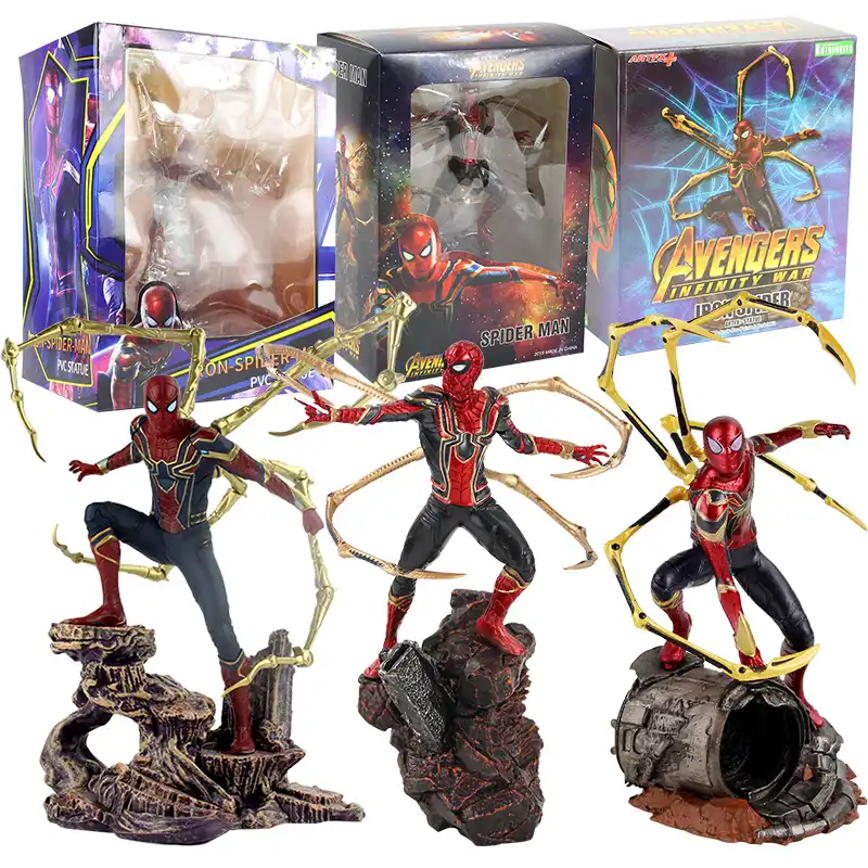 juguete de spiderman infinity war
