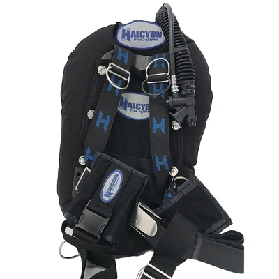 Carbon black NitScuba Дайвинг BCD для подводной фотографии аксессуары Halcyon Infinity 30LBS - Цвет: Carbon black