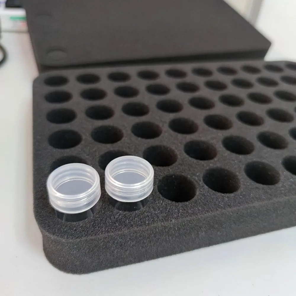 Suitable for Diamond Storage Bottle 60 Slot Foam Hole Container Storage 5D Diamond Painting Mosaic Cross Stitch Accessories Tool