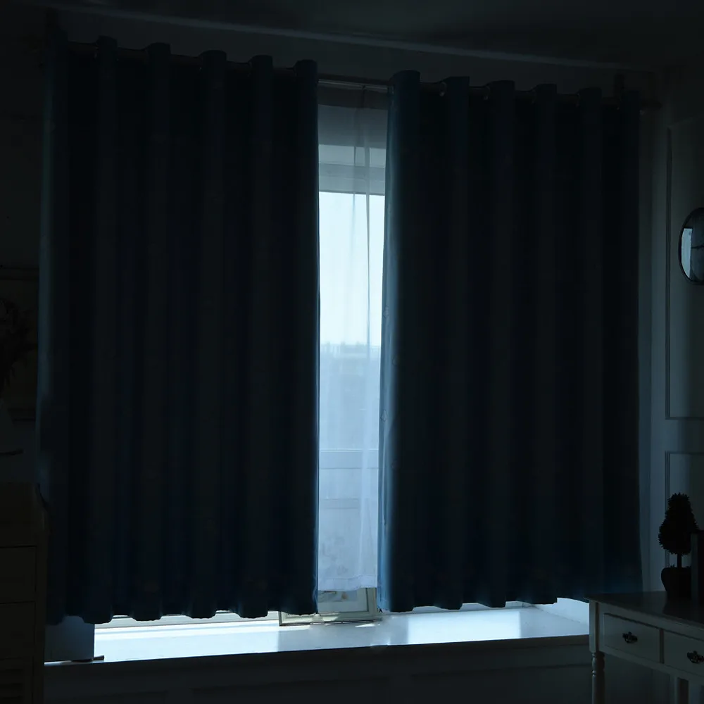 High Shading Luxury Windows Curtain Velvet Blackout Drape Panel Bedroom Interior Home Decoration cortinas para la sala