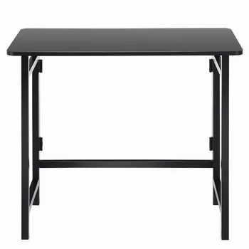 

Home Office Folding Computer Writing Desk High Quality MDF Metal Home Living Room Bedroom Studying Standing Desks HW56263