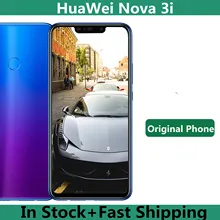 Original HuaWei Nova 3i 4G LTE Mobile Phone kirin 710 Octa Core Android 8.1 6.3" 2160x1080 24.0MP Fingerprint Dual Sim OTA
