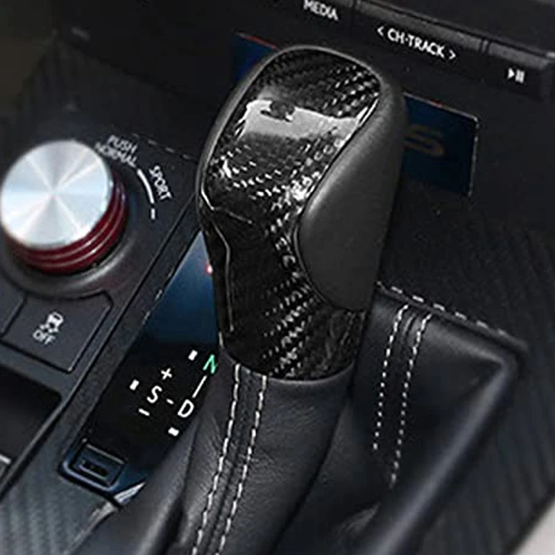 Накладка на руль из углеродного волокна + ручка переключения передач для Lexus Is RC NX