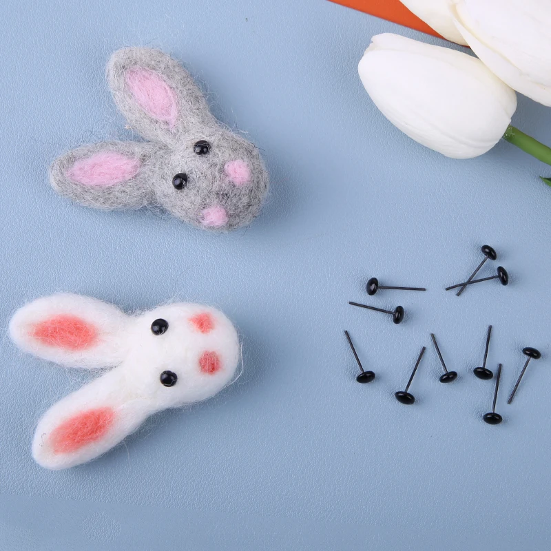 150pcs 2/3/4/5 mm colorful Plastic Doll Eyes Safety Eyes Needle Felting for Bears Animals Dolls Accessories
