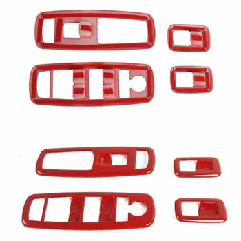 

Interior Switch Panel Cover Inner 4Pcs Trim For Dodge Charger 2011-2019 Parts Accessories