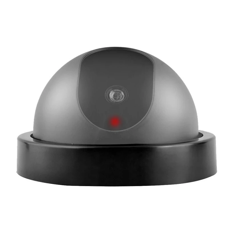 Dome Dummy камера камеры видеонаблюдения системы безопасности мигающий красный светодиодный поддельные Камера безопасности муляж для видеонаблюдения