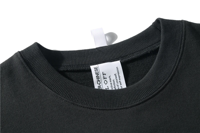 CoooColl Новинка 19FW Осень Зима хип-хоп одежда с капюшоном для улицы модный хип-хоп тяжелый дымчатый принт Толстовка для мужчин пуловер Топ толстовки