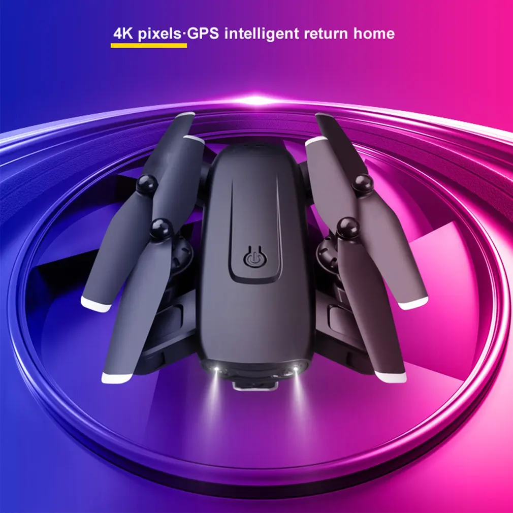 US $28.03 F6 GPS Drone 4K Dual Camera FPV Drones With Follow Me WiFi Optical Flow Foldable Professional RC Quadcopter