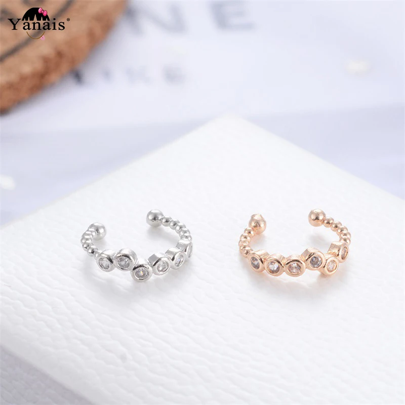 Fashion Zircon Rhinestone Helix Earclips Earrings Bone Clip No-Pierced Ear Decarations Hot Sale Jerwelry Valentine's Day Gifts
