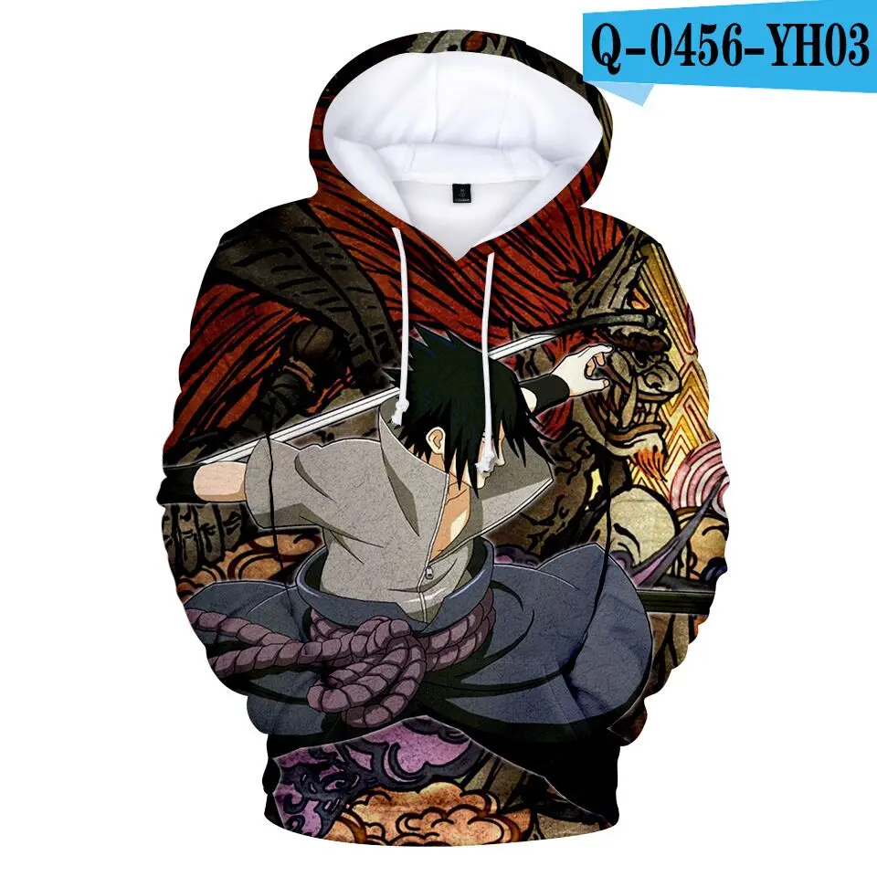 childen 3D Naruto Anime boy/gril Hoodies Sweatshirts 3D Print Popular Streetwear Hooded Spring/Autumn Pullovers Boys Coat - Цвет: color at picture