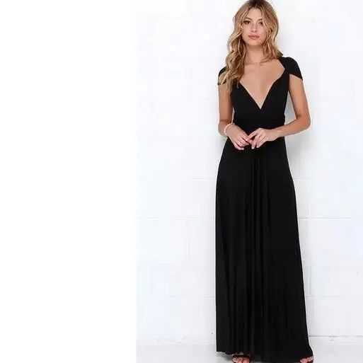 Sexy Women Boho Maxi Club Red Dress Bandage Long Maternity Convertible Infinity Robe Longue Femme DW249 | Женская одежда