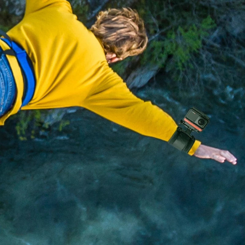 Insta360 Bungie Bundle ONE X And Bungee Jump Action Camera Accessorise наручный ремешок и нагрудный ремень |