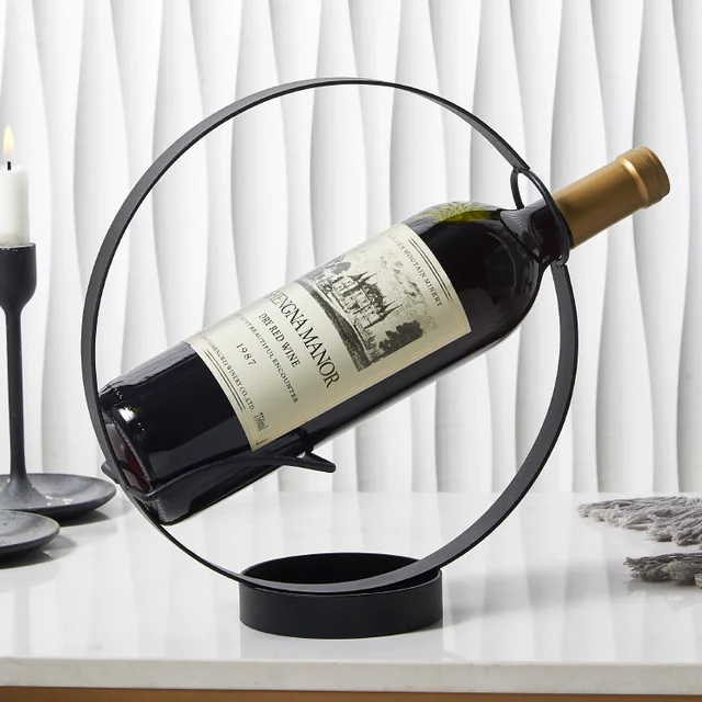 3956-30a2cf.jpg Porte bouteille design présentoir cercle en métal