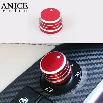 

RED Rearview Mirrors Switch Decoration Ring Cover Trim Fit for Mazda6 Atenza Mazda3 Axela CX-5 CX-3 CX-2 MX-5 CX2 CX3 CX5 MX5